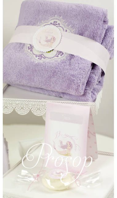 Trusou de botez pentru fetite de inspiratie Disney, Ariel, Mica Sirena  2